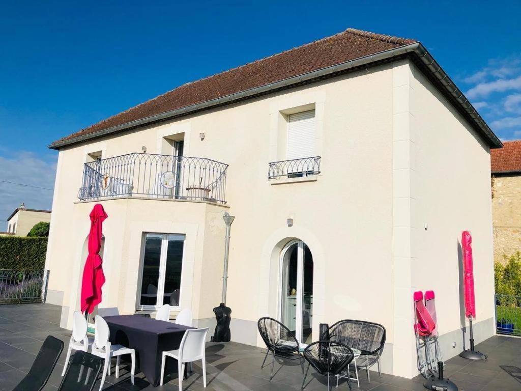 Floressens En Champagne Terrasse Privative Sur Le Vignoble Villa Fleury-la-Riviere Exterior photo